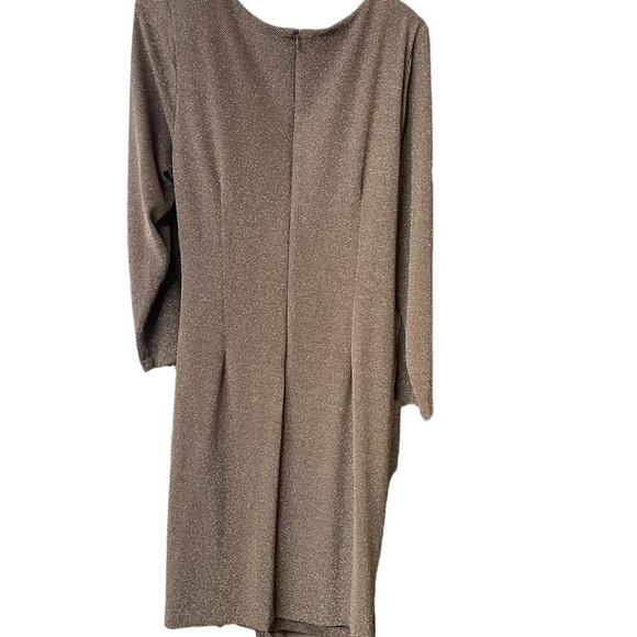 NWT Grey betsy Adam 
Long Sleeve Dress size 20W - Picture 7 of 15